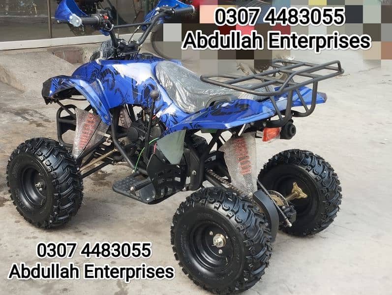 110cc adult size with reverse and New tyres atv quad bike for sale 3