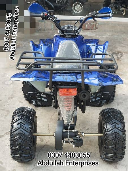 110cc adult size with reverse and New tyres atv quad bike for sale 7
