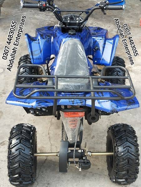 110cc adult size with reverse and New tyres atv quad bike for sale 8