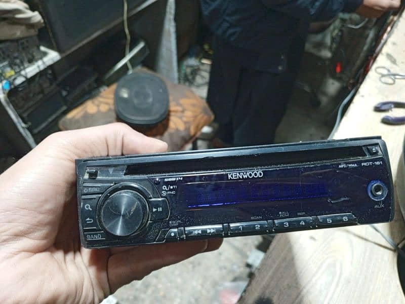 kenwood RDT 161 ORIGNAL MP3 PLAYER FOR CAR JAPANESE 5