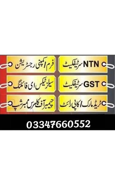 NTN FILER GST COMPANY REGISTRATION 1