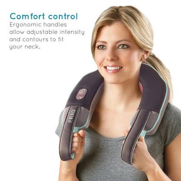 Soulder and Back Viberation and Heating massager sports fittness 3