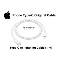 IPHONE TYPE C TO LIGHTNING ORIGINAL CABLE / Iphone Cable 0