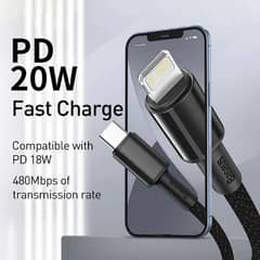 Baseus Pd charging cable for iphone 0