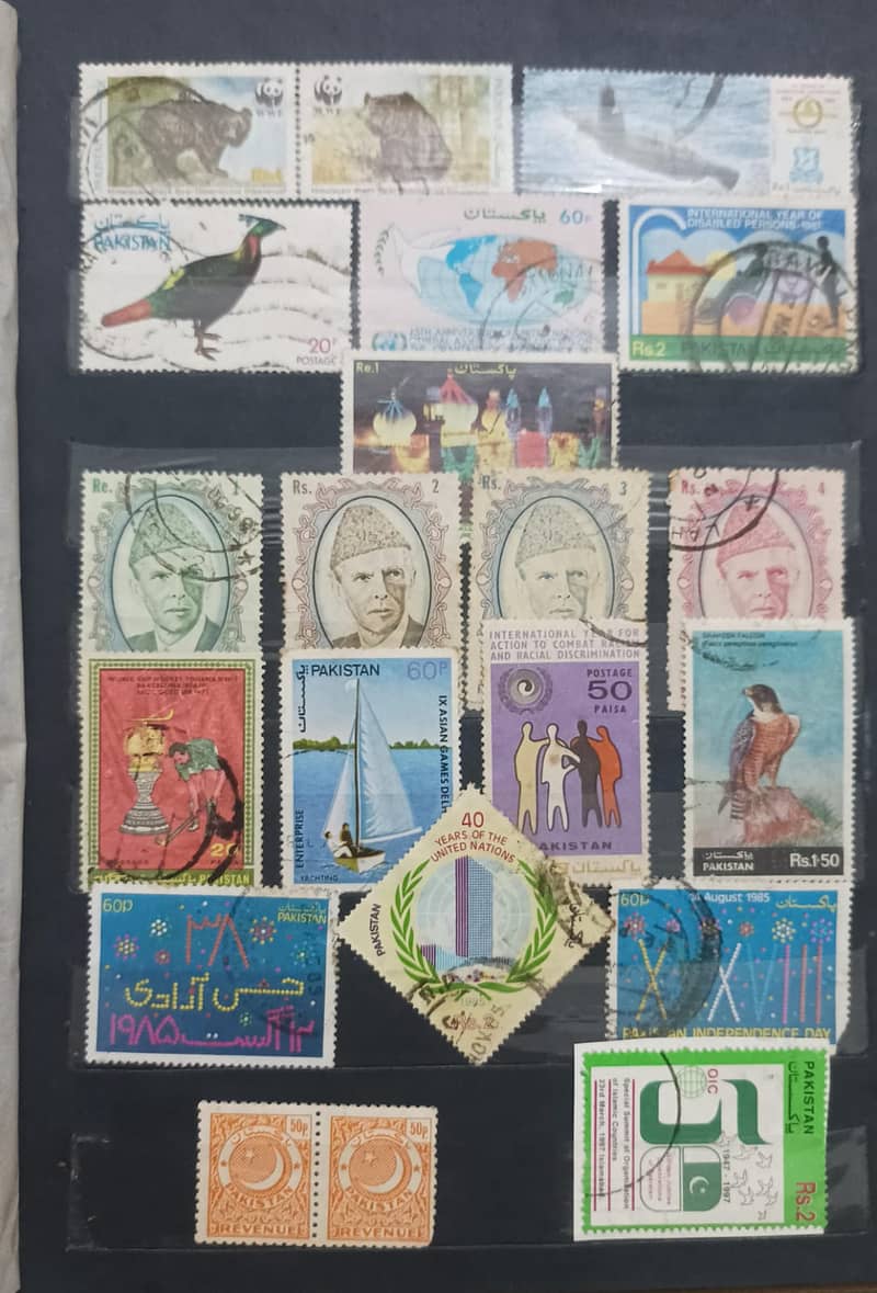 Pakistani Old Postal Stamps 1