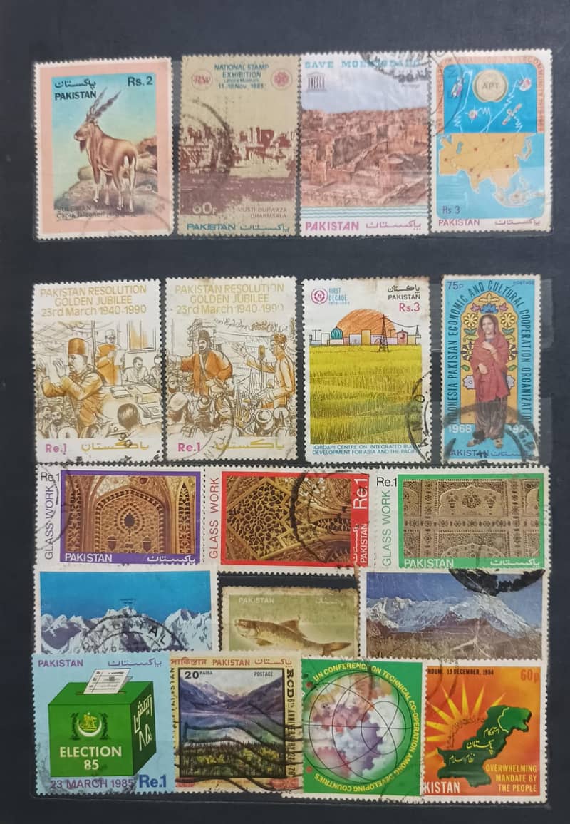 Pakistani Old Postal Stamps 2