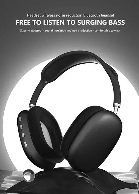 New P9 Wireless Bluetooth Headphones Noise Cancelling with Microphone 15