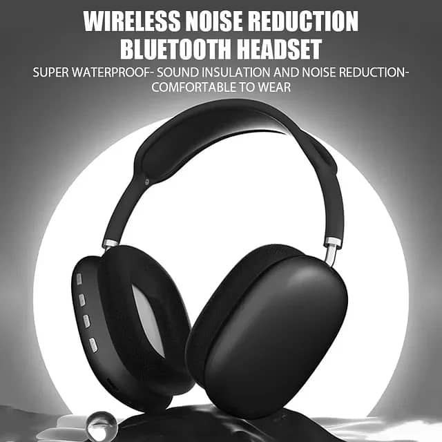 New P9 Wireless Bluetooth Headphones Noise Cancelling with Microphone 18