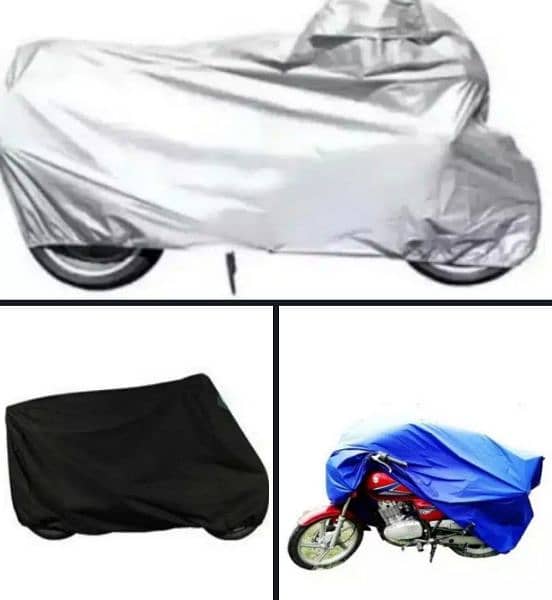 Scratch Water And Dust Proof Bike Top Cover - Universal 0