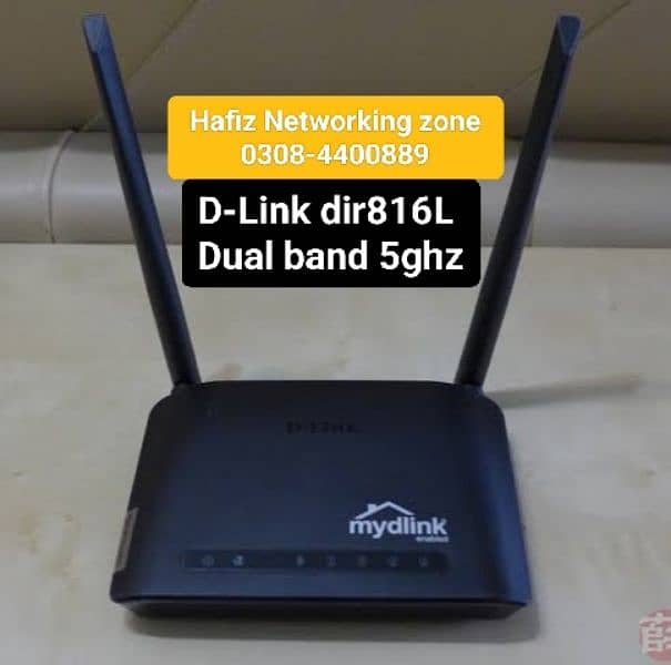 Dlink Dir816L wifi Router dual band Cabal net tplink tenda ptcl 0