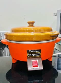 prestige crock pot slow electric cooker