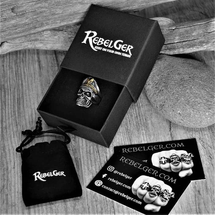 rebelger captain skull ring party and gift 1