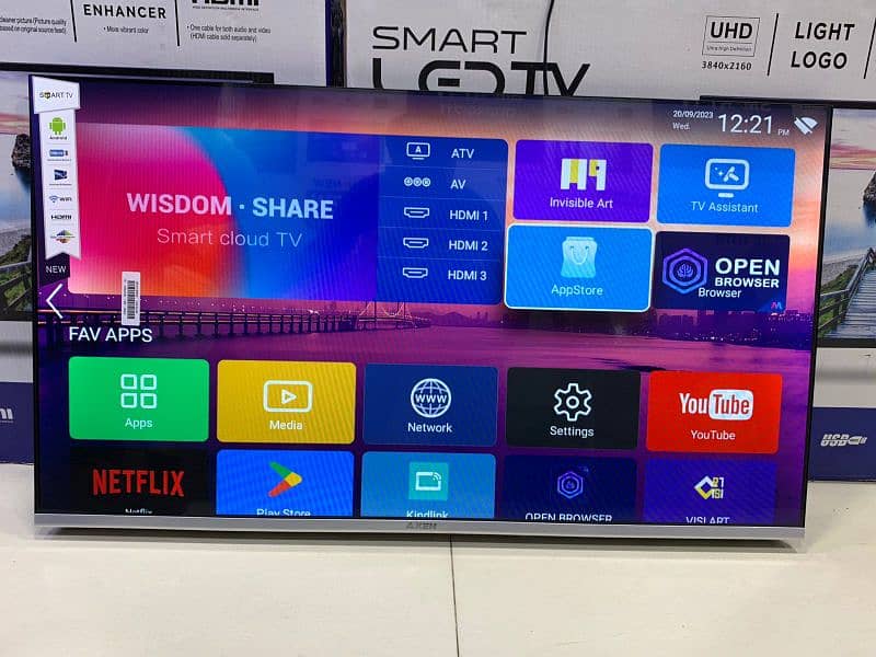2day Offer 55" inches Samsung Android Led tv best quality pixel 4