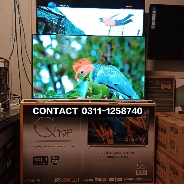 Led tv Samsung 55 inch android smart led tv new model 2024 3