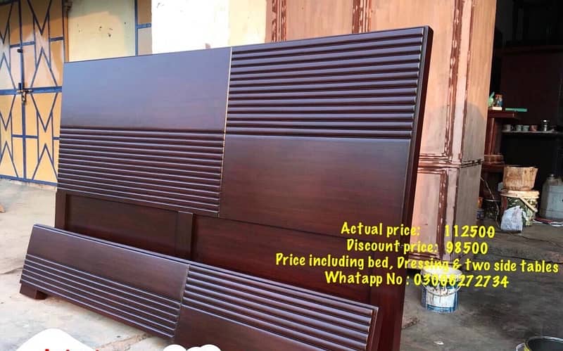 Wooden Bed sets on Whole sale price 4