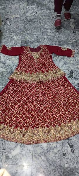 bridal lehnga for sale . . . ready to wear 0