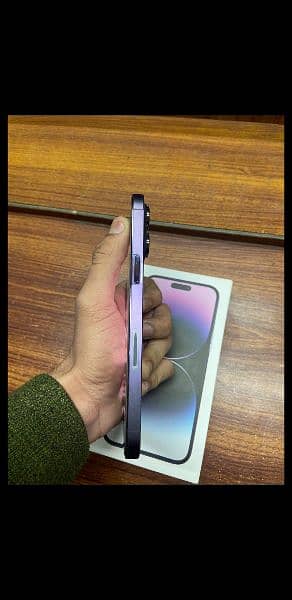 Iphone 14 Pro Max Dual ESIM 128gb Deep Purple NON PTA JV 4