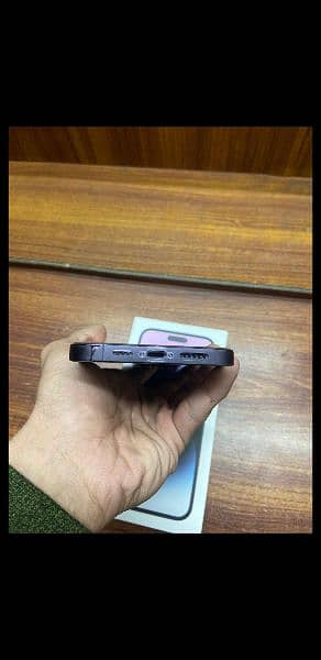Iphone 14 Pro Max Dual ESIM 128gb Deep Purple NON PTA JV 6