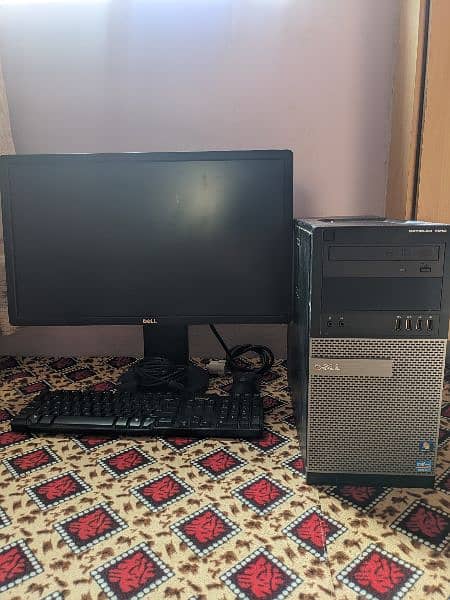 DELL PC+monitor+mouse+keyboard+Headset+speaker 1