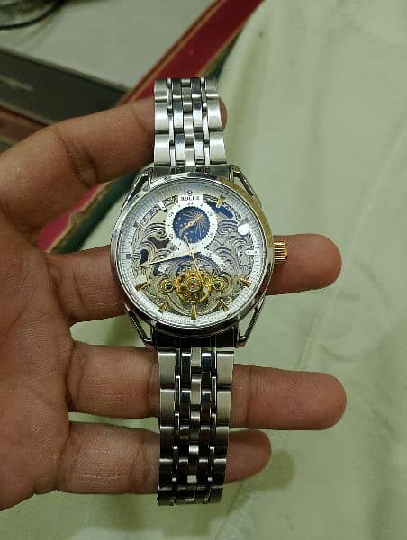 Rolex watch automatic he bilkul new he 1 mahina us he bus Smart