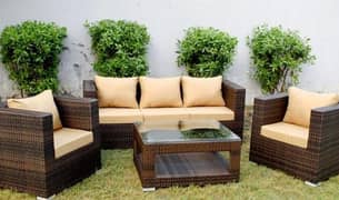 Sofa Set, Rattan Furniture Lahore, Lawn Sun bath resting relaxing