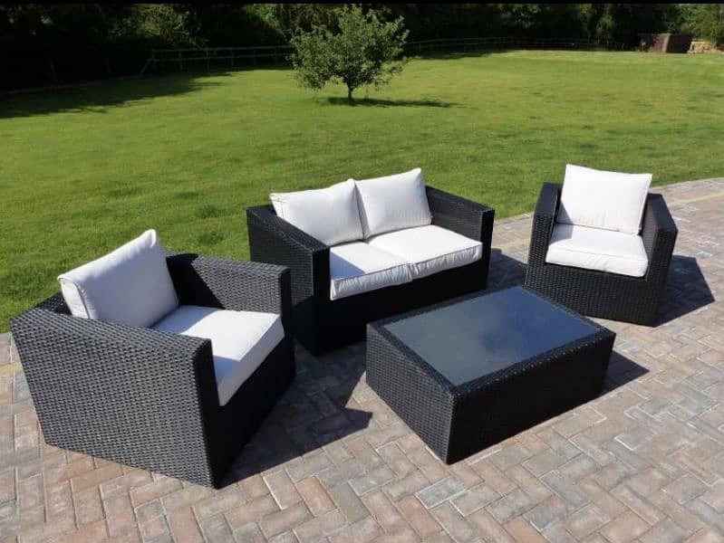 Sofa Set, Rattan Furniture Lahore, Lawn Sun bath resting relaxing 5