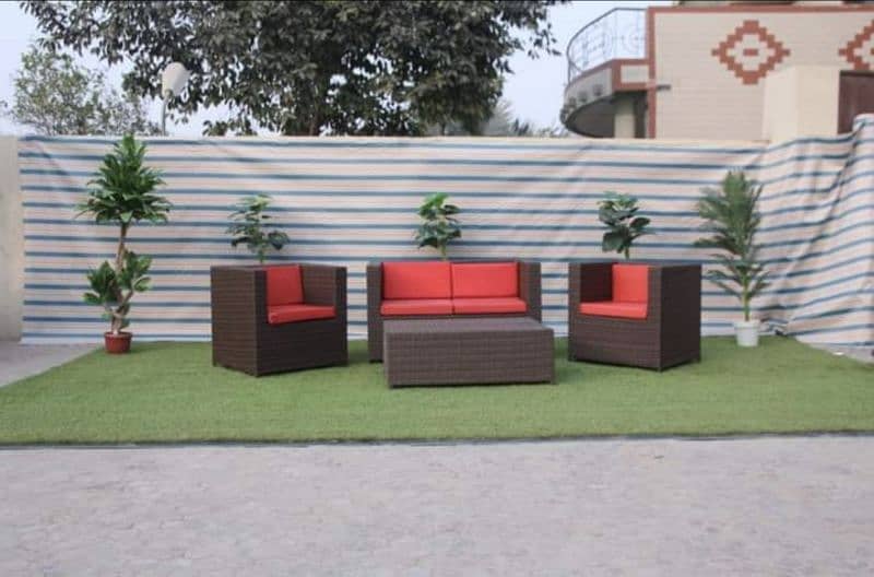 Sofa Set, Rattan Furniture Lahore, Lawn Sun bath resting relaxing 18