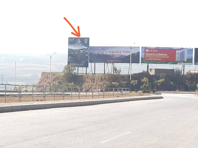 Billboard Signage outdoor display media - hoarding panaflex 1