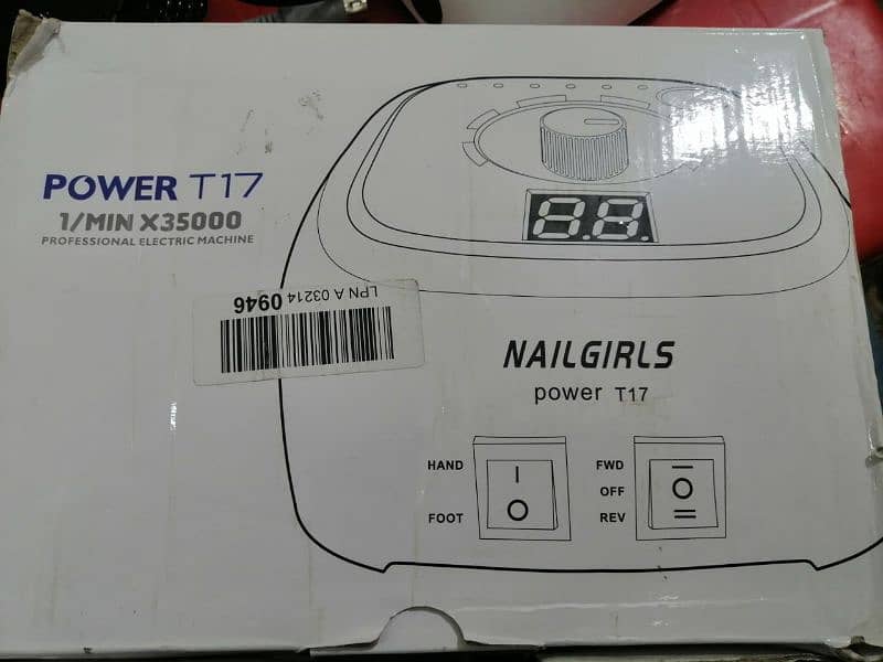 Nailgirls Professional Manicure/ Pedicure Machine Set, Imported 10