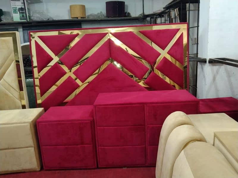 double bed king size /wooden double bed /luxury bed 16