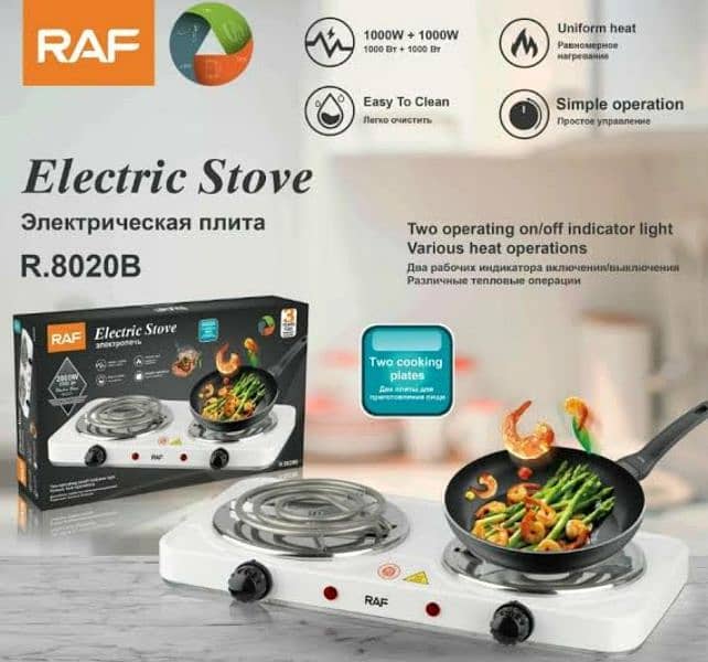 ELECTRIC Stove SINGLE/DOUBLE 6