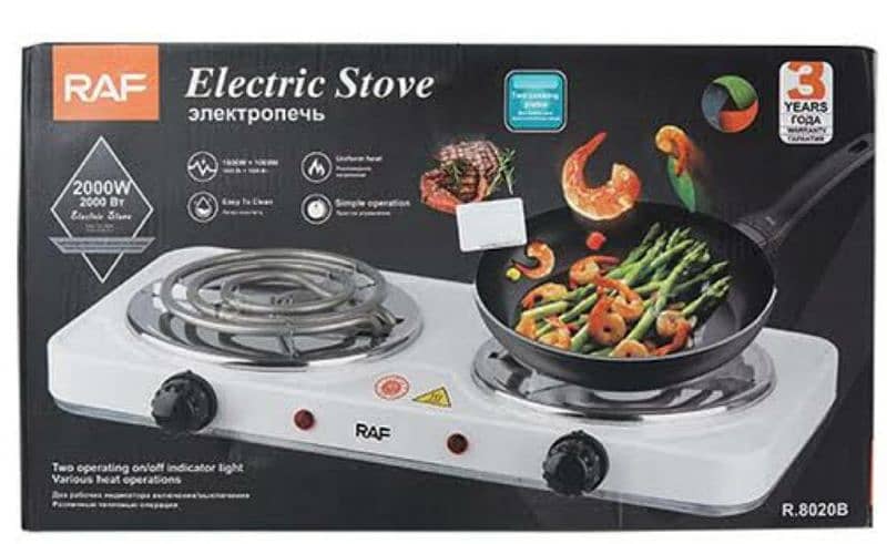 ELECTRIC Stove SINGLE/DOUBLE 10