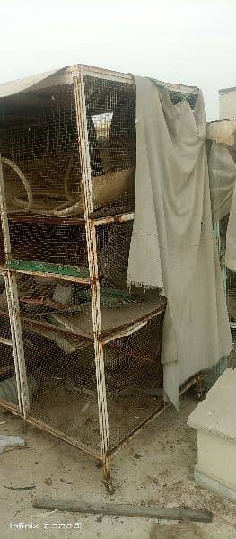 7*6 cage for sale 6 portions 2