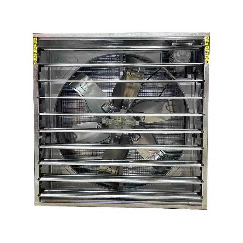Industrial Exhaust Fans with Automatic Louvers 5