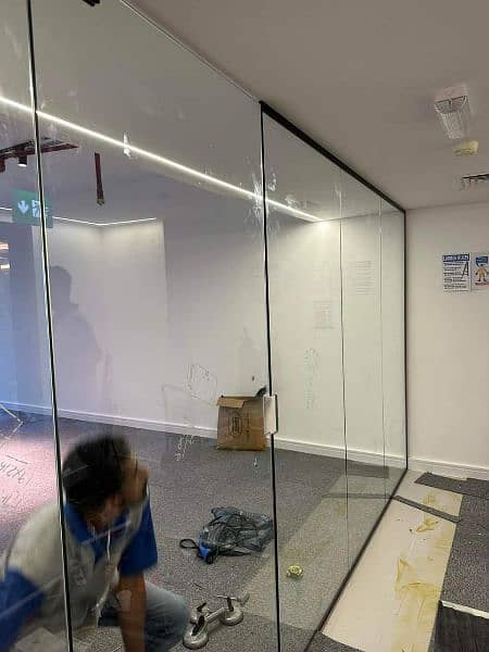 Glass partitions and Aluminum windows 4