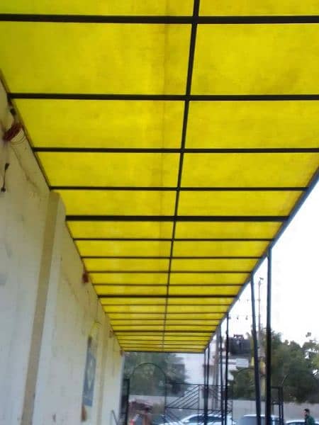 fiberglass shade,car parking shade,roof shade 3