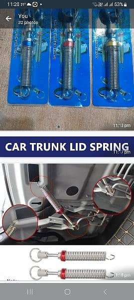 car trunk lid spring (digi spring) 9