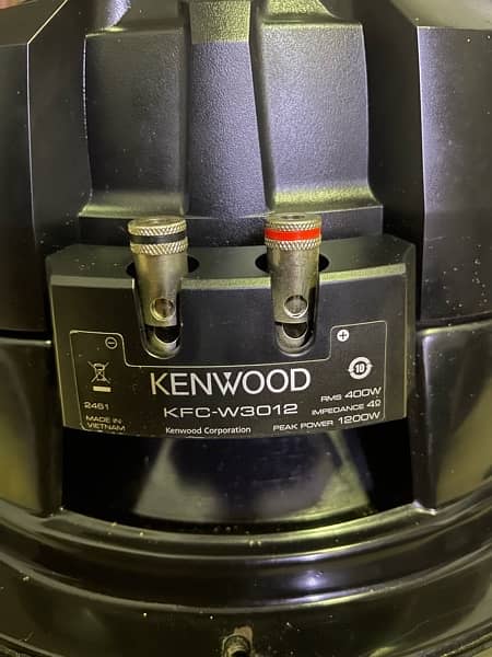 Kenwood Woofer KFC-W3012 original with box 6