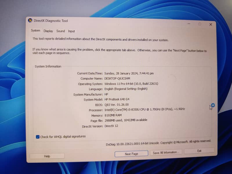 HP ProBook 640 G4 | i5 8th generation laptop 6