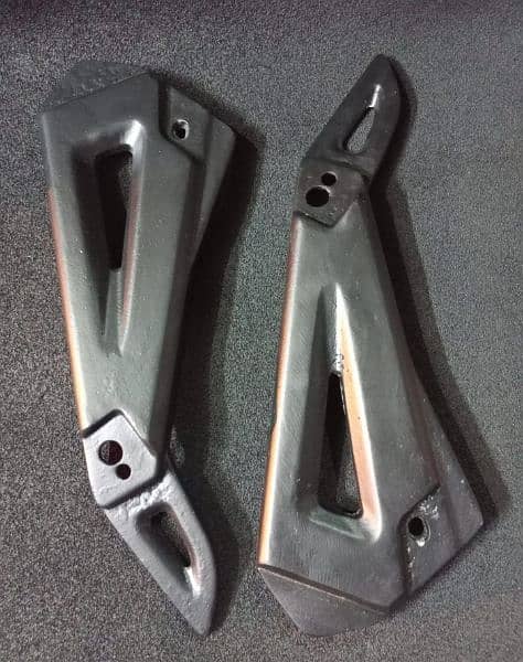 Metal footress plate for Gs 150 2