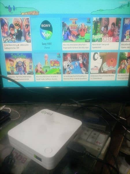 ptcl zte android tv smart box simple tv,lcd ko android bnaye 1