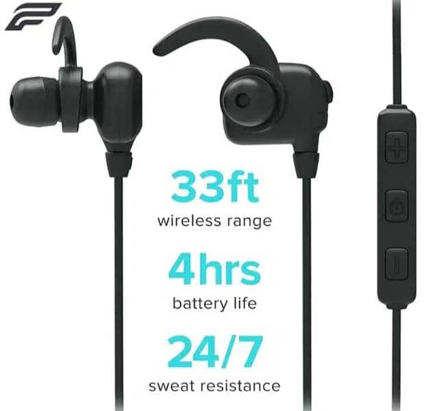 Branded Neckband Bluetooth Handsfree earbuds 1