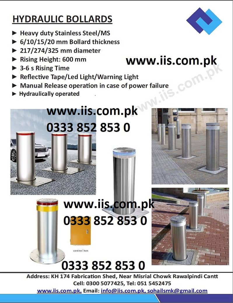 Tyre killers Road Blockers, Barrier, Fire Doors in Pakistan 13