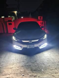 front bumper DRL with fog bulbs