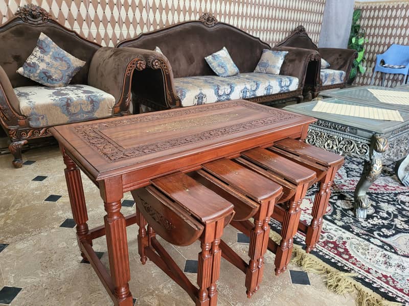 Cooper Inlay fusion Unique table including 4 child-table. 12