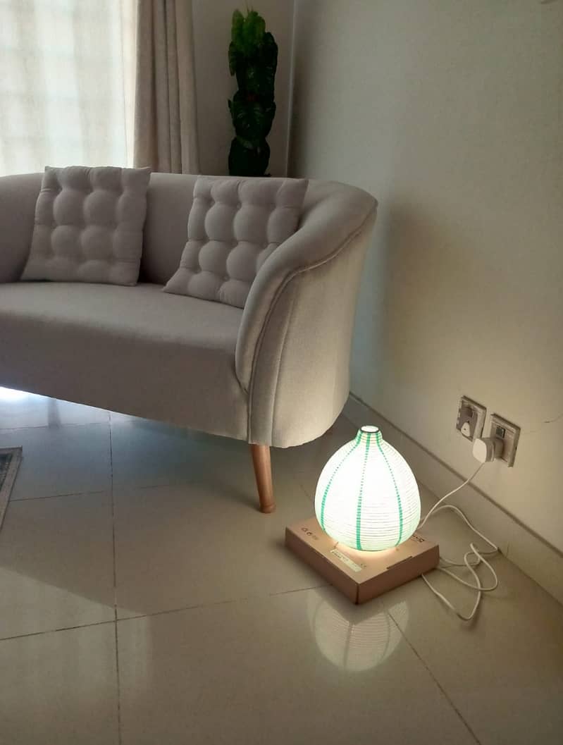 Brand new drawing room sofa set (ivory- soft jute) 0