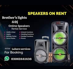 Dj/sound system on rent/Wedding lights decor/fairy lights/House decor/