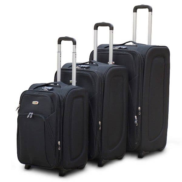 CQ Brand Best Quality 3 Pieces Luggage Bags or traveling Bag available 3