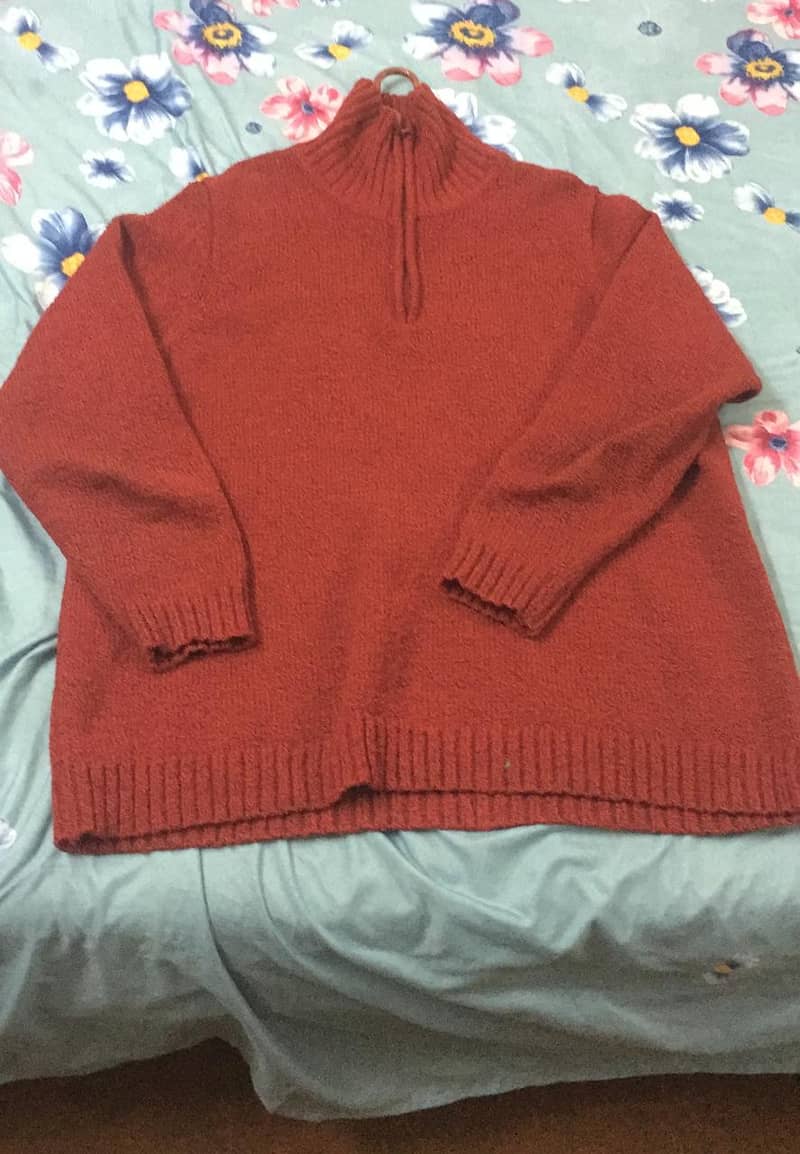 unisex Cashmere sweater Red 0