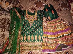 mehndi dress